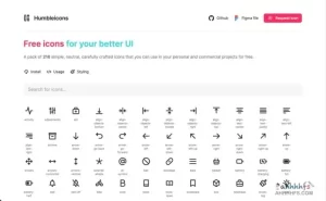 Humbleicons 开源免费的UI 图标库 可商用-NowX 游读社